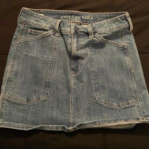 American Eagle jean skirt